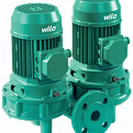 Циркуляционный насос Inline с сухим ротором Wilo TWIn DPL 50/105-0,75/2